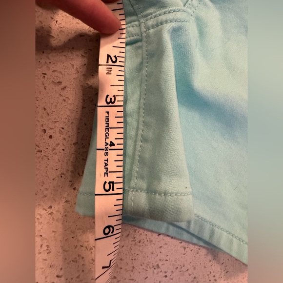 NWT Girls Light Teal / Aqua Shorts Size 8 summer - Picture 5 of 7